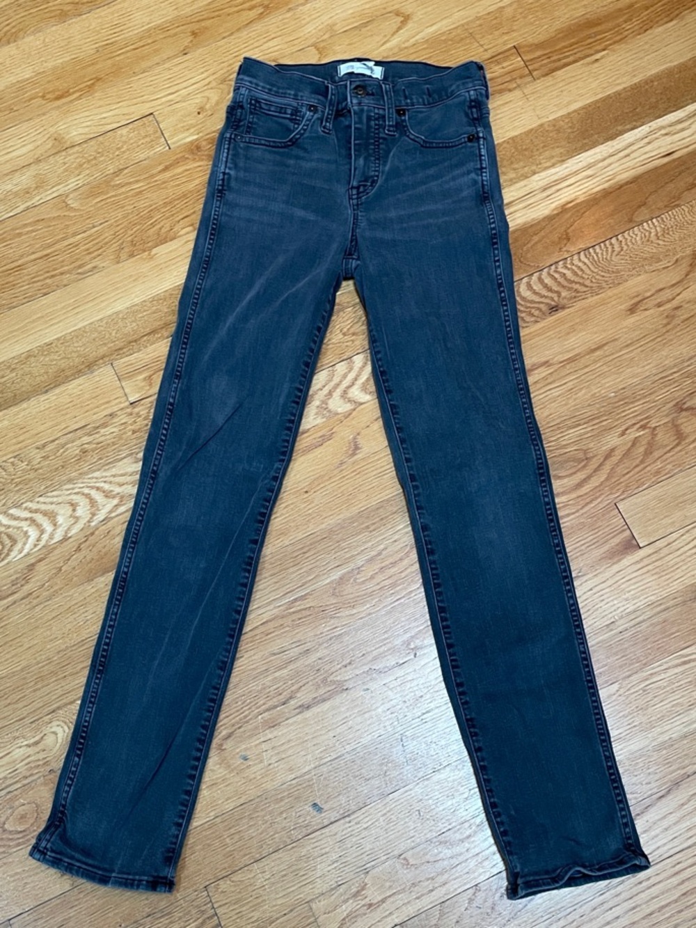 Madewell Women's Skinny High-Rise Jeans in Washed Black